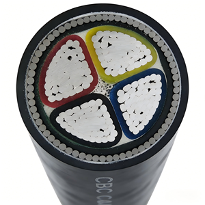 0.6/1kv Güç Kablosu 4*240mm² Al/xlpe/swa/pvc Elektrik Güç Sistemleri İçin - Product Image 3