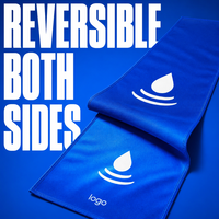 Serviettes en microfibre double face, antibactériennes et à séchage rapide, sans agent fluorescent, parfaites pour le bain et le nettoyage du visage