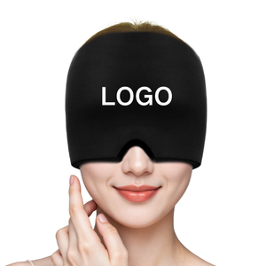 Venta al por mayor de fábrica, envoltura de cabeza de hielo personalizada, terapia de frío, Gel para aliviar el dolor de cabeza, <span class=keywords><strong>gorra</strong></span> de hielo, <span class=keywords><strong>gorra</strong></span> de hielo para aliviar la migraña - Product Image 1