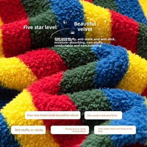 Albornoces de Forro Polar Coral para Otoño e Invierno, Hermosos Pijamas Extra Largos y Gruesos para Hombre y Mujer, Antiestáticos, para Parejas - Product Image 5
