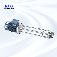 Moteur agitateur vertical KCG 304 en acier inoxydable, homogène, à cisaillement haute vitesse, monophasé, pour tête d'émulsification, 100L, 2kW, 380V