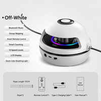 Machine à sauter intelligente multi-personnes en ABS pour enfants et parents, avec télécommande musicale