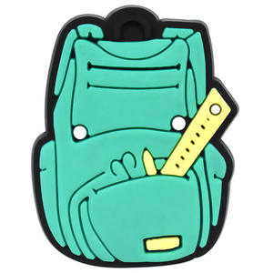 Recién llegado, papelería de aprendizaje, zuecos de amuletos de Pvc, para volver a la escuela, estudiantes, temporada de apertura escolar, encantos de zapatos de zuecos para zuecos - Product Image 4