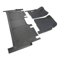 Tapis de sol de voiture T-wind Full Set 2 mm d'épaisseur, imperméables, antidérapants, classiques, luxueux, bicolores pour Foton Mars V7/V9 TPV 3D