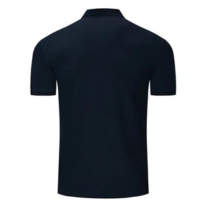 Camiseta polo de manga corta para hombre, diseño OEM, color y logotipo de marca personalizados, poliéster de secado rápido, para golf. - Product Image 6