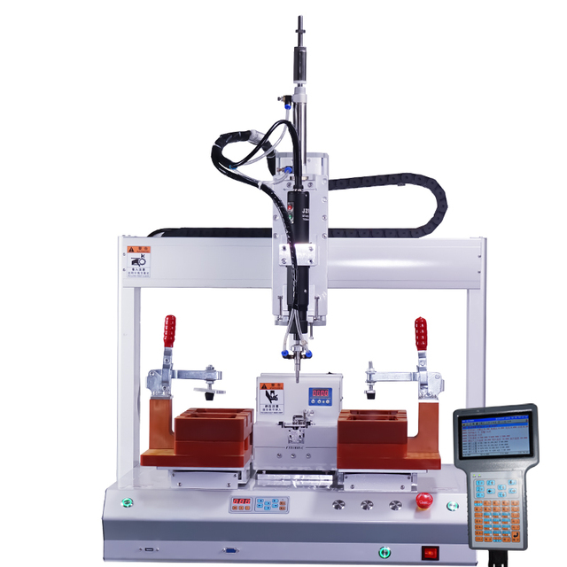 Automatic Locking Screw Tightening Machine PLC Controlled LED Visual Module Full Automatic Including Pump Motor Engine Bearing