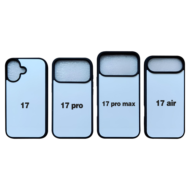 Factory-made White Aluminum Sheet Back Panel Blank Phone Cases for iphone 17 Sublimation Phone case