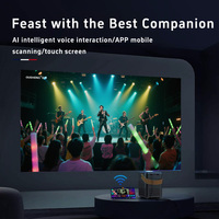 19.5 pouces HD sans fil tactile tout-en-un maison KTV karaoké Jukebox machine de commande de chansons en plastique pour système de cinéma maison