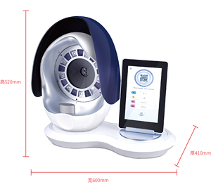เครื่องสแกนผิวที่ได้รับการรับรองจาก CE 3D เครื่องตรวจสอบปัญหาใบหน้าอุปกรณ์ดูแลความงาม - Product Image 3