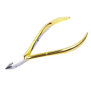 High Quality Finger Manicure Tools Curved Stainless Steel <b>Cuticle</b> Nipper Double Spring Professional <b>Cuticle</b> Cutter <b>Trimmer</b> - Product Image 4