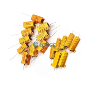 Gold Aluminum Resistors Metal Resistors 5W 10W 25W 50W 100W 200W 300W 500W