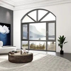 Illuminez votre pièce avec nos grandes fenêtres à battant en aluminium offrant une vue dégagée et une lumière naturelle