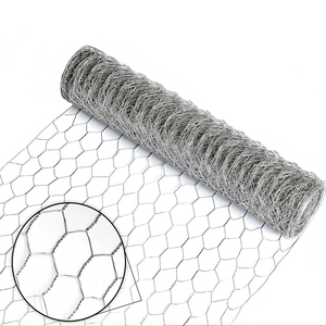 Grillage en <span class=keywords><strong>fil</strong></span> de fer galvanisé pour poulailler, maille hexagonale soudée de 1-1/2 pouce et 3/<span class=keywords><strong>4</strong></span> pouce pour nasses à poissons et pièges à homards - Product Image 1