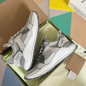 Chaussures décontractées rétro de créateur 2026, baskets de haute qualité pour hommes et femmes, logo personnalisé, antidérapantes, motif à carreaux, chaussures épaisses - Product Image 1