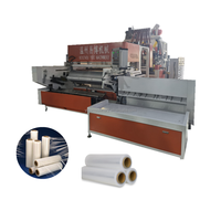 Extrudeuse de film étirable en plastique Lldpe Film étirable coulé à trois couches Machine de fabrication de film étirable
