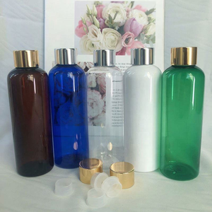 Factory Direct Refillable Amber PET Shampoo <b>Bottle</b> with Screw Cap 8oz/250ml Lotion <b>Bottle</b> Screen Printed - Product Image 4