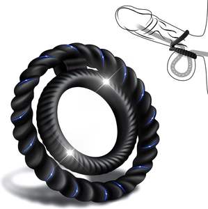 2K2-K-28 Adult Ex Toys Silicona Hombre SX Anillo Máquina para agrandar el pene Suéter para hombres Erección Más larga Más fuerte - Product Image 1