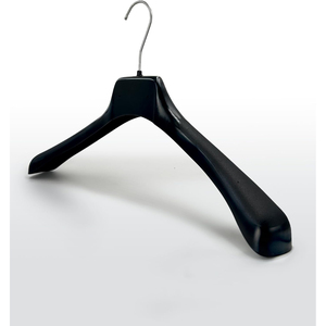 Cheap Custom logo Black White Women Skirt Wedding Dress Hanger Jacket Man Suit Hanger Coat Bikini Shirt Non slip <b>Plastic</b> Hangers - Product Image 2