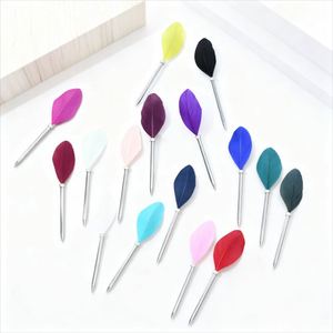 Creative Feather Promotional Metal Ballpoint <b>Pen</b> with logo Elegant <b>Pen</b> Signature <b>Pen</b> with Custom logo for Corporate Events - Product Image 2