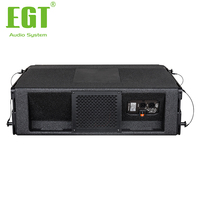 Enceinte Line Array Professionnelle Intérieure et Extérieure Double 8/10 Pouces 820W 3280W avec Crossover Passif 2 Voies