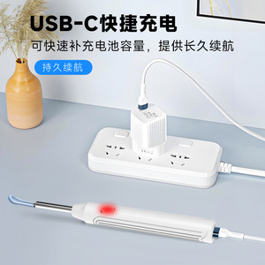 Visual Ear Cleaner <b>Camera</b> Endoscope 2.0mp <b>Wireless</b> WiFi For Home Use Adult And Children Safe Ear Wax Removal Tool - Product Image 4