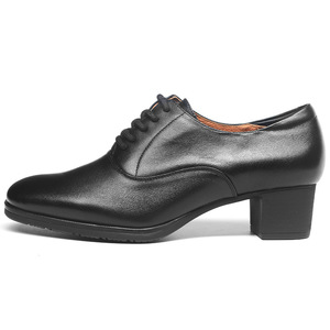 <span class=keywords><strong>Chaussures</strong></span> de bureau quotidiennes en cuir de qualité supérieure de vente chaude Style à lacets durable noir/marron avec fonction antidérapante - Product Image 2