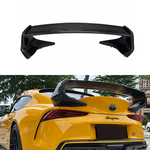 High Quality Carbon Fiber GT Double Deck <b>Rear</b> <b>Spoiler</b> for Toyota GR Supra A90 A91 2019 up - Product Image 4