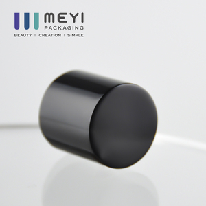 Capuchon <span class=keywords><strong>de</strong></span> parfum en aluminium-plastique noir mat <span class=keywords><strong>27</strong></span>*28mm pour flacons <span class=keywords><strong>de</strong></span> parfum cosmétique FEA 15mm, ouverture et fermeture faciles, certifié TUV - Product Image 1