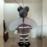 Costume de Mascotte Géante de Dessin Animé Anti-Moustiques Marque Enjoyment – Personnage Insecte Personnalisable pour Adulte Unisexe, Promotion Extérieure, Zoo