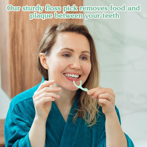 Pics de <span class=keywords><strong>fil</strong></span> <span class=keywords><strong>dentaire</strong></span> à <span class=keywords><strong>manche</strong></span> de grande taille <span class=keywords><strong>avec</strong></span> gomme à saveur de menthe Propre et massage Pics de <span class=keywords><strong>fil</strong></span> d'haleine fraîche pour la santé - Product Image 6