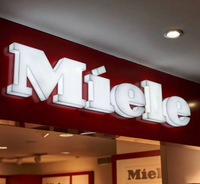 Lettres en acier inoxydable de haute qualité, boîte à lumière LED en acrylique, étanche, personnalisable, publicité extérieure pour entreprises, enseigne de devanture de magasin
