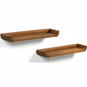 Étagère murale, paire de 2 pièces (58 cm + 48 cm) - Product Image 1