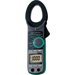 Pince ampèremétrique électronique AC/DC Kyoritsu Kew 2056R, mesure de tension sans contact, résolution minimale 0,1A, 6039 comptes - Product Image 1