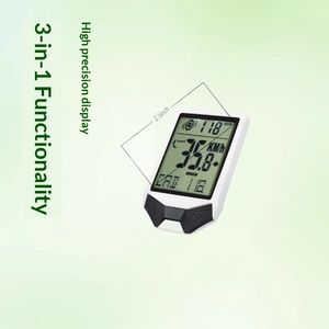 Computadora para Bicicleta 3 en 1, Monitor de Velocidad, Cadencia y Frecuencia Cardíaca, Inalámbrico, Impermeable, Pantalla en Inglés, Odómetro de Ciclismo, Material ABS - Product Image 4