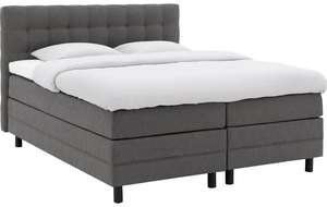 Base de lit moderne réglable capitonnée en velours/lin avec <span class=keywords><strong>sommier</strong></span> à ressorts métalliques/bois/à poches/en mousse - Product Image 2