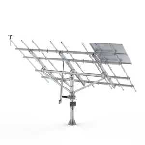 6.5kw 합리적인 가격 듀얼 축 태양 추적기 시스템 13 패널