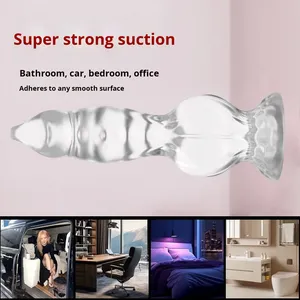 Tapón Anal Transparente <span class=keywords><strong>con</strong></span> Forma de <span class=keywords><strong>Perro</strong></span> Orissi Modelo OR-FZ055 para Mujeres, Juguete Sexual Alternativo, Masturbador, Productos Sexuales para Adultos - Product Image 3