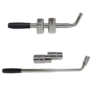 Clé à écrous de roue extensible en forme de L, douilles de 17, 19, 21, 23 mm, outil pour voiture et camion - 001 - Product Image 3