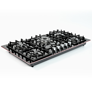 Fornello a Gas a 5 fuochi del produttore OEM supporto fornello da cucina <span class=keywords><strong>con</strong></span> <span class=keywords><strong>piano</strong></span> <span class=keywords><strong>cottura</strong></span> incorporato per uso domestico e alberghiero - Product Image 2