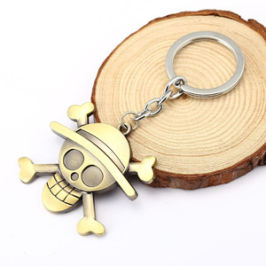 Anime llavero 1 pieza logo llavero colgante de Metal llavero - Product Image 3