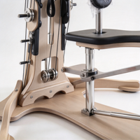 Tour de poulies de Pilates professionnelle en bois écologique avec équipement de studio gyroscopique réglable