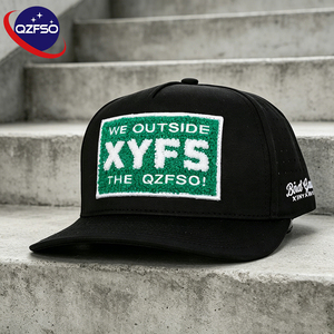 QZFSO Fabrica Gorras Personalizadas con Logotipo Bordado en 3D, Gorra de Béisbol de Alta Calidad de 6 Paneles, Gorras Lisas Tipo Dad Hat - Product Image 1