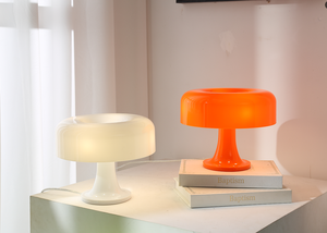 Orange Mushroom <strong>Lamp</strong> with 3 Lighting Modes <strong>Table</strong> Light for Bedroom, Dimmable <strong>Funky</strong> Unique Light Cool Home Decor Aesthetic - Product Image 4