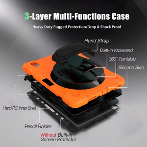 Silicone chống sốc bảo vệ gồ ghề Tablet Bìa trường hợp đố<span class=keywords><strong>i</strong></span> vớ<span class=keywords><strong>i</strong></span> iPad Pro 11 inch 2018 trường hợp - Product Image 3