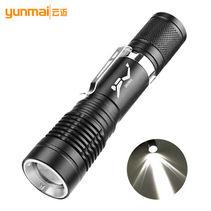 Linterna de buceo LED P20 de 5W, aleación de aluminio, enfoque fijo, resistente al agua, Mini portátil con clip para bolígrafo, luz de alta intensidad - Product Image 4