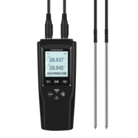 Sondas de Resistencia de Platino Yowexa YET-720L PT100 PT1000, Termómetros de Doble Canal