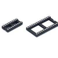 Connecteur DIP IC 2,54 mm, longueur des broches = 4,2 mm, adaptateur de bande DIP, 1*40P 2*40P, CE ROHS