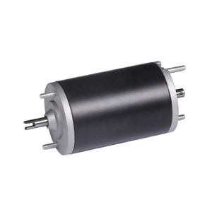 מנוע DC מוברש 64ZY 12V עם פיר כפול - Product Image 1