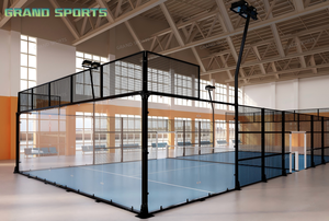 Pista <span class=keywords><strong>de</strong></span> Pádel Panorámica <span class=keywords><strong>de</strong></span> 10x20m para Interiores y Exteriores, Popular en Indonesia, Pista <span class=keywords><strong>de</strong></span> Tenis <span class=keywords><strong>de</strong></span> Pádel <span class=keywords><strong>de</strong></span> Alta Calidad a Precio <span class=keywords><strong>de</strong></span> Fábrica para Centros <span class=keywords><strong>de</strong></span> Pádel - Product Image 3