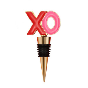 XO Wine <b>Bottle</b> Stopper Metal Sealing For Wedding Valentine Birthday Gift - Product Image 5